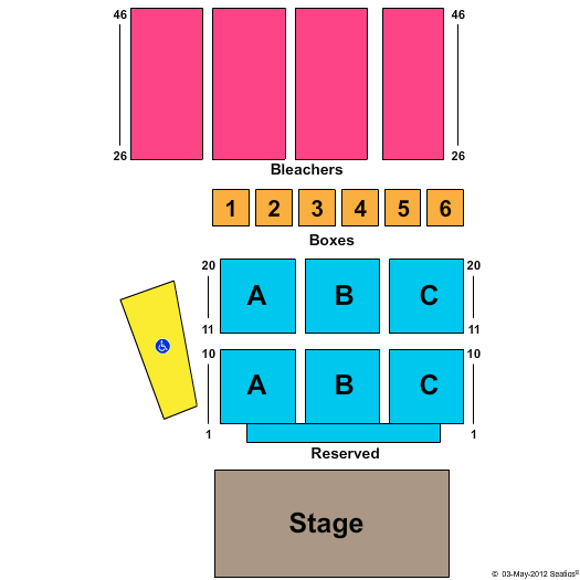 Snoqualmie Casino Seating Chart